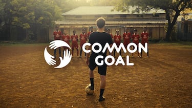 Una imagen de la ONG de Juan Mata, Common Goal. 