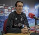 Emery: "Este partido es una final en pleno mes de enero"