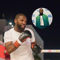 Mayweather aparece en una galería de arte con un modelo de más de 8.000 euros