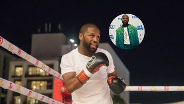 Mayweather aparece en una galería de arte con un modelo de más de 8.000 euros