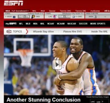 Portadas de la prensa extranjera