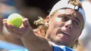 <b>DERROTA. </b>Robredo cayó fácilmente en dos sets ante un Hewitt insuperable.