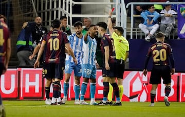 17/03/23 PARTIDO SEGUNDA DIVISION
MALAGA CF - LEVANTE
 EXPULSION TARJETA ROJA DE JUANDE