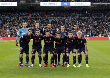 Equipo del Valencia.