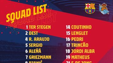 Junior Firpo se cae de la lista