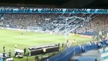 'Chelo' Díaz grabó su cántico al ritmo de la hinchada de Racing