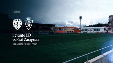 El Zaragoza y el Levante miden su buena pretemporada en Teruel