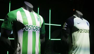 Atlético Nacional presentó su nueva camiseta con la que enfrentará la Copa Libertadores, la Liga Águila y la Superliga.