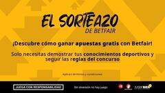 El Sorteazo de Betfair: juega al Real Sociedad - Real Madrid y gana apuestas gratis