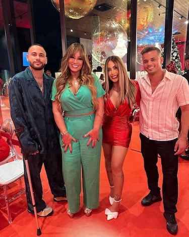 Así pasan la Navidad los deportistas y famosos