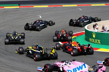 La victoria de Hamilton en Spa en imágenes