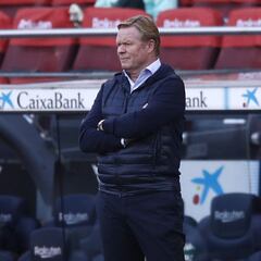 Koeman: "Si Messi no tiene molestias, será titular siempre"