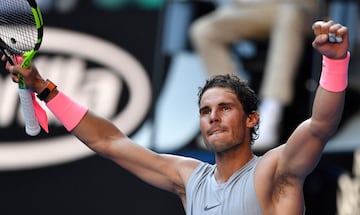 El tercer número uno del mundo español de la historia, tras Carlos Moyá y Juan Carlos Ferrero, llegó por primera vez a ese lugar el 18 de agosto de 2008, después de haber ganado ya cinco Grand Slams. Le quitó el puesto a Roger Federer, que llevaba ahí 237