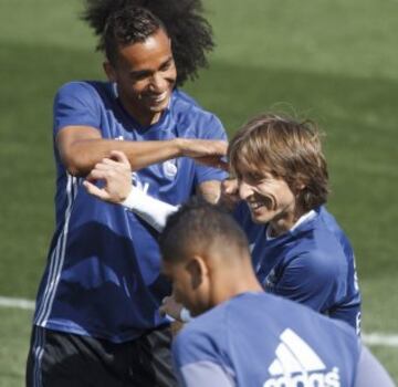 Danilo y Modric.
