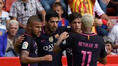 Uno por uno del Barça: Piqué, con el brazalete y en líder