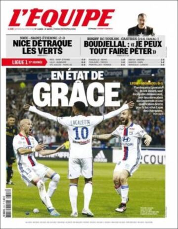 Portadas de la prensa mundial