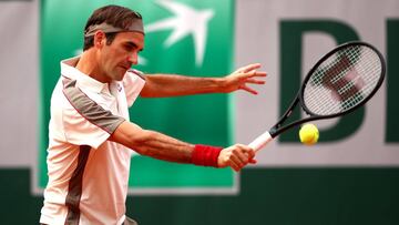 Federer, el m¨¢s viejo en tercera ronda desde Connors en el 91