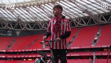 El joven hincha murciano que ha sobrecogido a todos en Bilbao