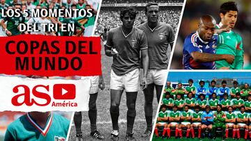 Los 5 momentos de México en Copas del Mundo