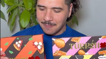 Prueba los turrones de Dabiz Muñoz y lanza su veredicto: “Es el más sorprendente que he probado nunca”
