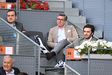 Jaime Sánchez (d) en el Mutua Madrid Open.