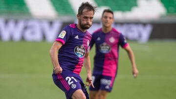 Miguel "Michel" Alfonso Herrero of Real Valladolid during the spanish league, LaLiga, football match played between Real Betis Balompie and Real Valladolid at Benito Villamarin Stadium on September 20, 2020 in Sevilla, Spain.
Joaquin Corchero /