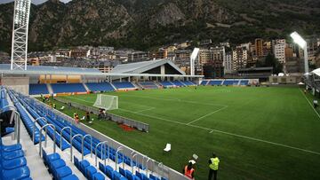 El estadio nacional de Andorra fue remodelado en 2014 y tiene capacidad para 3.500 espectadores.