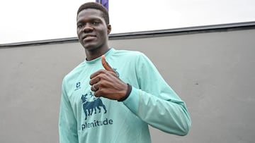 Maguette Gueye, del Racing.