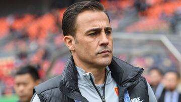 Cannavaro, con el Guangzhou Evergrande chino.