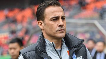 Cannavaro, con el Guangzhou Evergrande chino. 