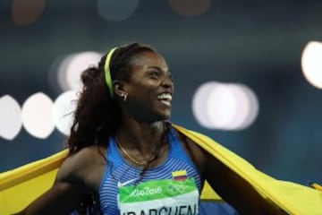 Caterine Ibargüen logra medalla de oro en Salto Triple