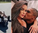 La carrera más loca: ¡Douglas Costa en sandalias y su novia en kart!
