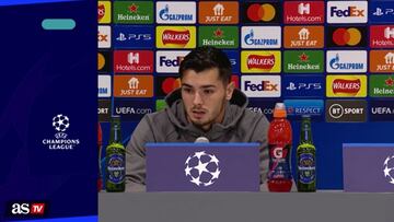 Brahim, tras la derrota en Anfield: "Es decepcionante, ha sido muy duro para nosotros"