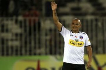 Humberto Suazo fue la gran estrella en la presentaci&oacute;n del plantel para el Clausura 2015.