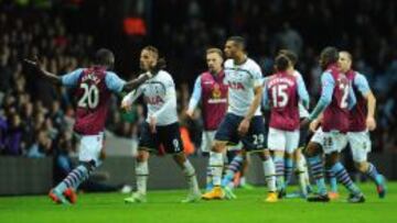 Villa y Tottenham, acusados de mala conducta por la FA