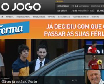 Portadas de la prensa extranjera