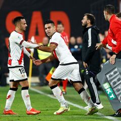 Falcao reaparece en triunfo de Rayo ante Real Madrid