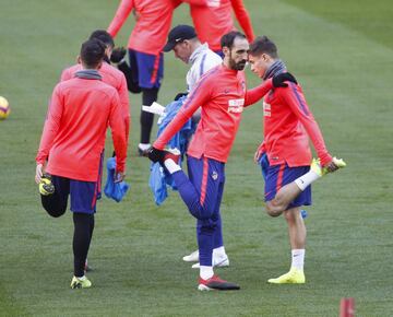 Multitudinario entrenamiento en el Wanda Metropolitano