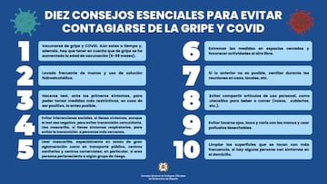 La gripe y el COVID repuntan: los consejos para no contagiarse