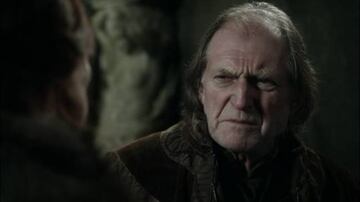 El actor David Bradley como Walder Frey en Juego de Tronos