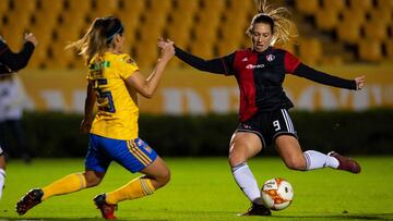 Sigue en vivo las acciones de Tigres vs Atlas de la vuelta de los cuartos de final de la Liga MX Femenil este lunes 26 de noviembre a las 20:00 horas.