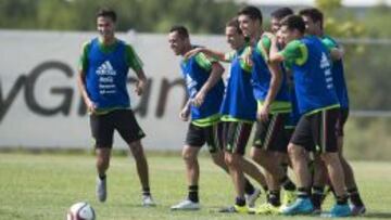 La Selecci&oacute;n mexicana se prepara para el enfrentamiento contra Estados Unidos.