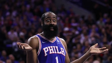 James Harden con los 76ers