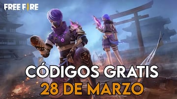 Free Fire | Códigos de hoy jueves 28 de marzo de 2024: recompensas gratis