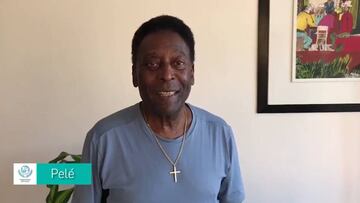 Hasta Pelé dice adiós al Calderón: "Mi corazón está con vosotros"