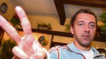 <b>ANIMADO. </b>El rumano se sinceró en la Tertulia de la SER y AS, donde repasó su corta trayectoria en el Cádiz.