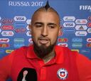 Las 2 frases más optimistas de Vidal tras la dura derrota