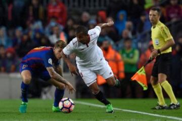 Lucas Digne y Mariano.