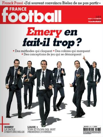 Portada de 'France Football' del 11 de octubre de 2016.