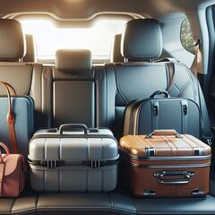 ¿Puedo llevar las maletas en el asiento trasero del coche? Esto dice el Reglamento de la DGT con multas de 200 euros